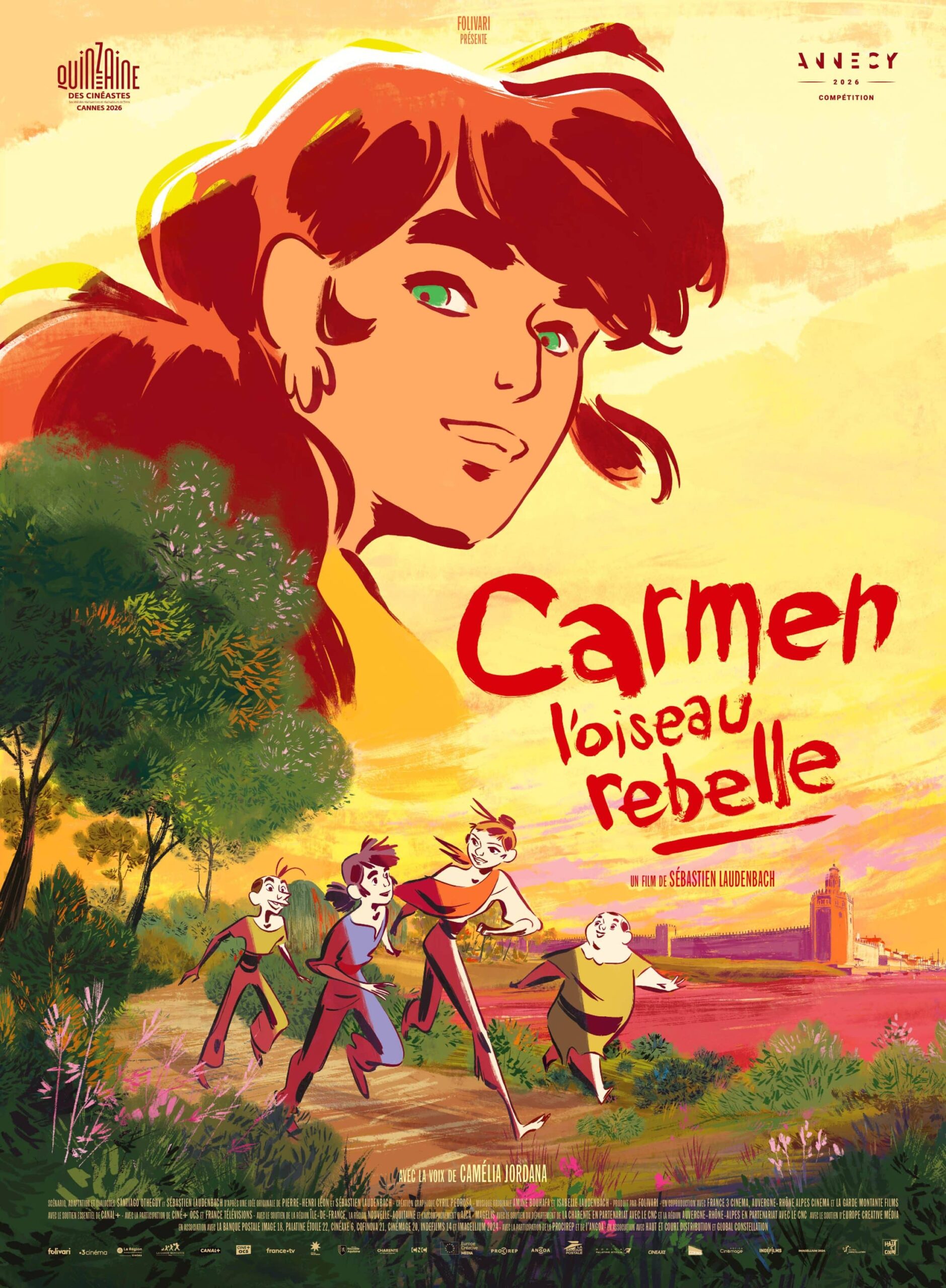 Affiche du film Carmen l'oiseau rebelle